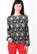 Bluza Dama Only Onlhelka Black Wild Flowers